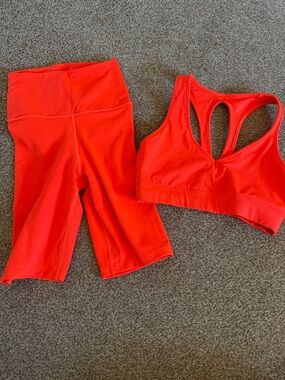 Carbon38 Neon Orange Set